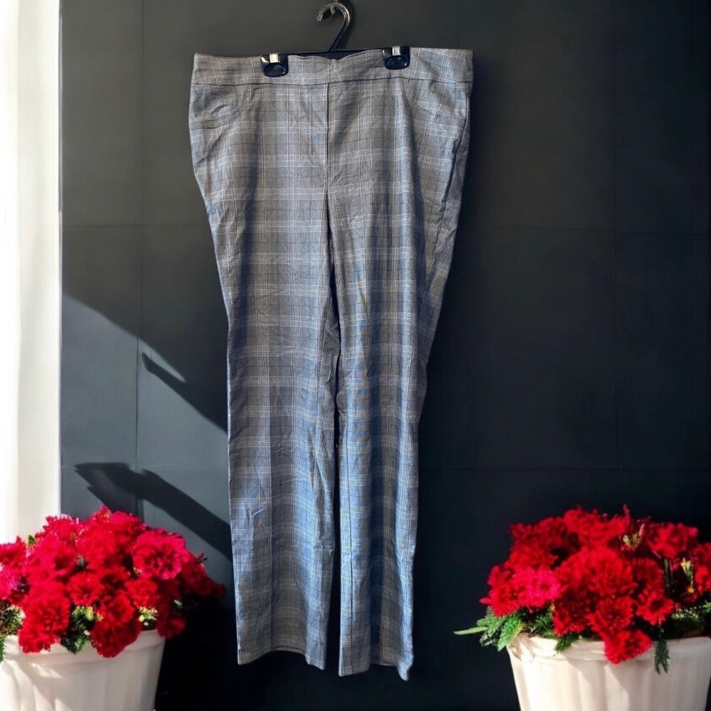 Penmans Grey Plaid Dress Pants